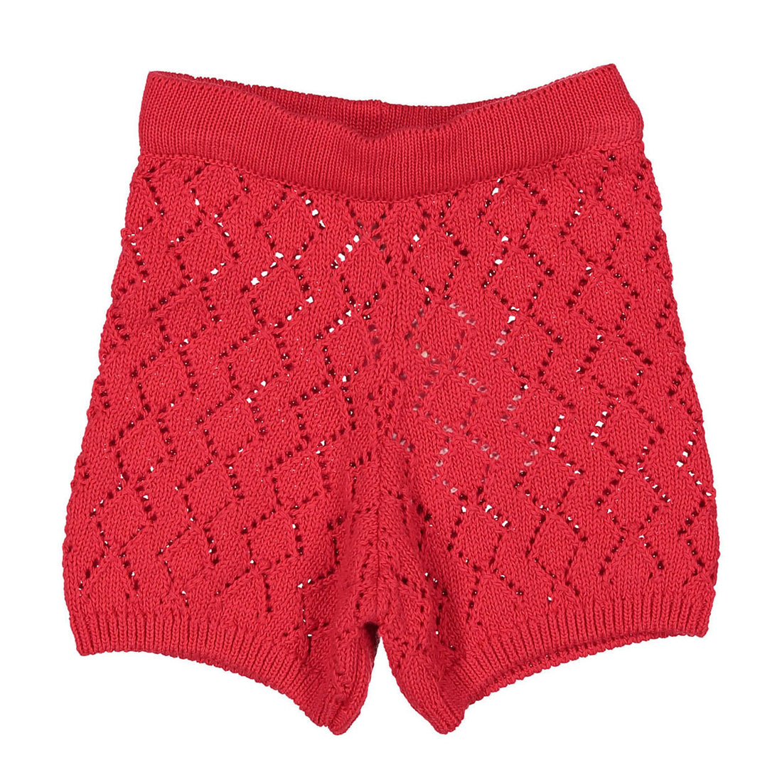 Birinit Cherry Openwork Shorts