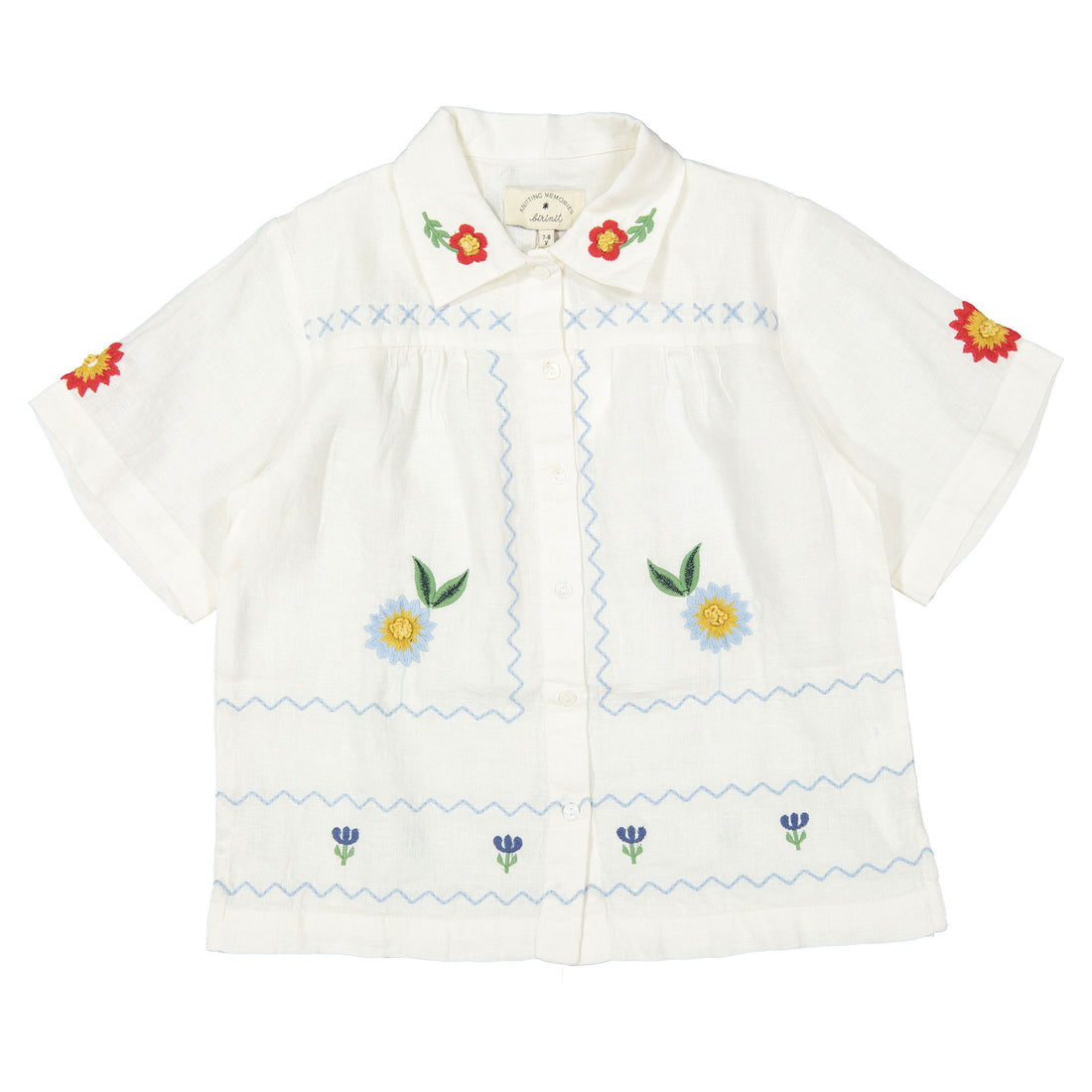 Birinit O Barqueiro Embroidered Blouse