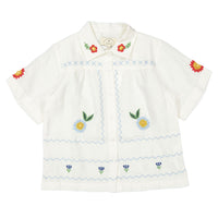 Birinit O Barqueiro Embroidered Blouse