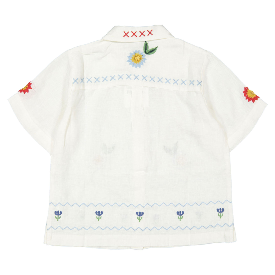 Birinit O Barqueiro Embroidered Blouse