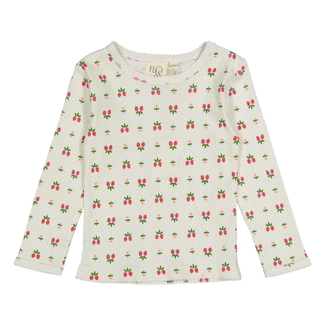 Floss Soft White Berry Sofia Tee