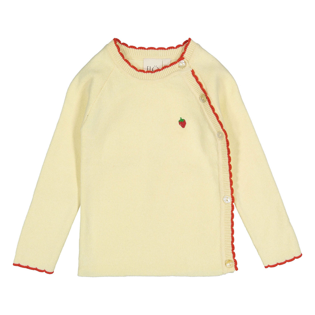 Floss Soft White Berry Kaya Tee