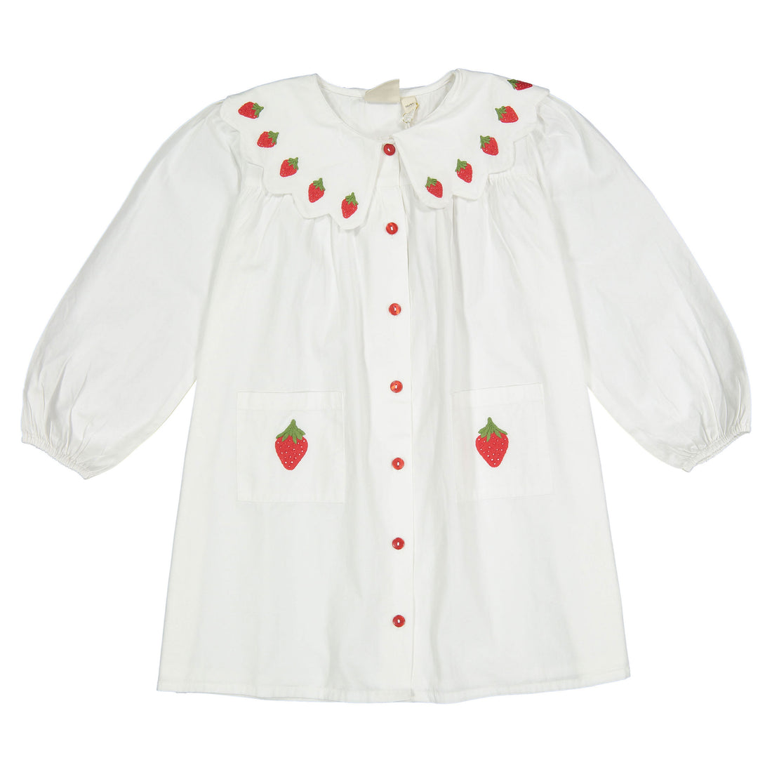 Floss Bright White Berry Everlyn Dress