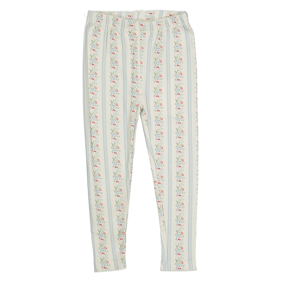 Floss Soft White/Bright Blue Abigail Leggings