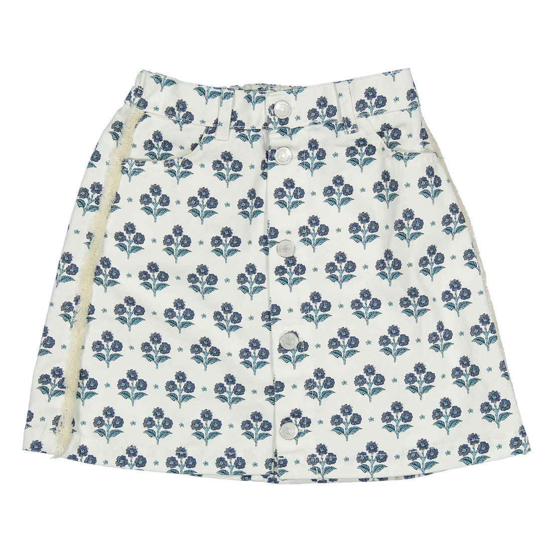 The New Society Hyacinth Print Leros Special Skirt