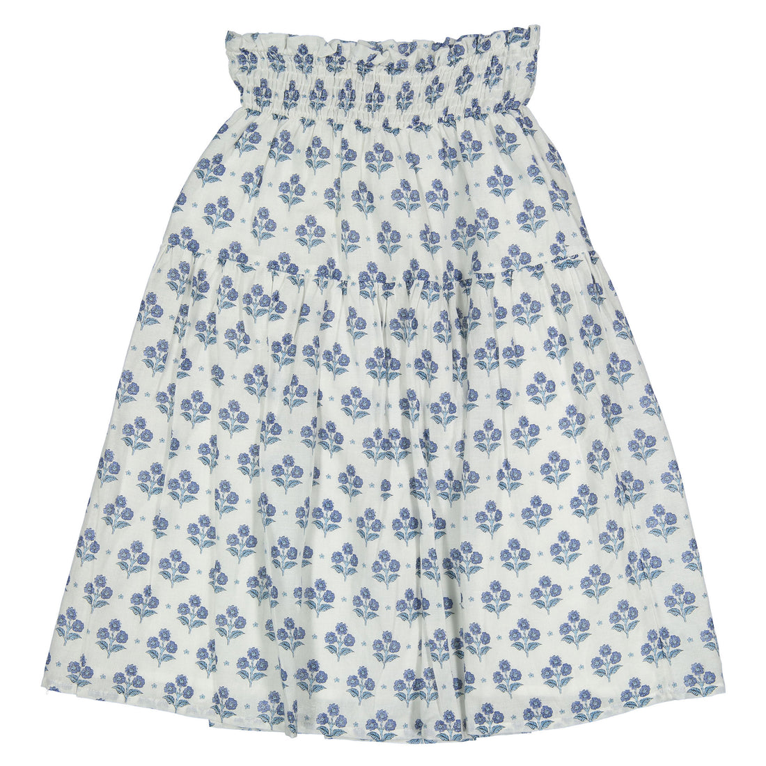 The New Society Hyacinth Print Eleni Special Skirt