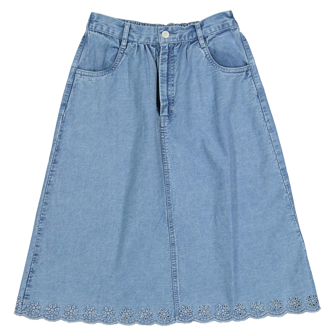 The New Society Mid Blue Denim Niobe Special Skirt