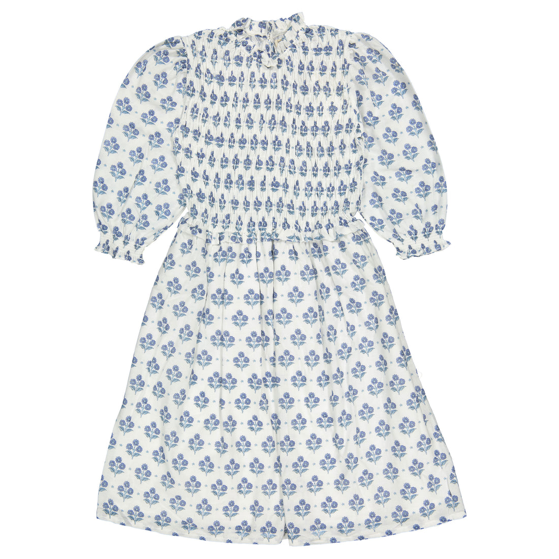 The New Society Hyacinth Print Eleni Special Dress