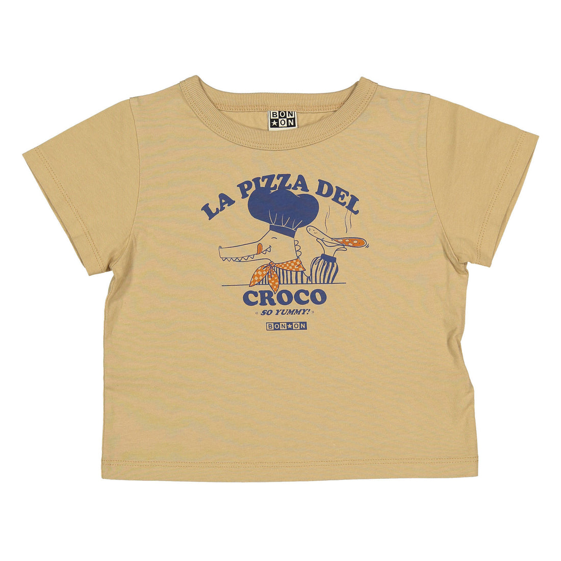 Bonton Beige Pizza Tubo Tee