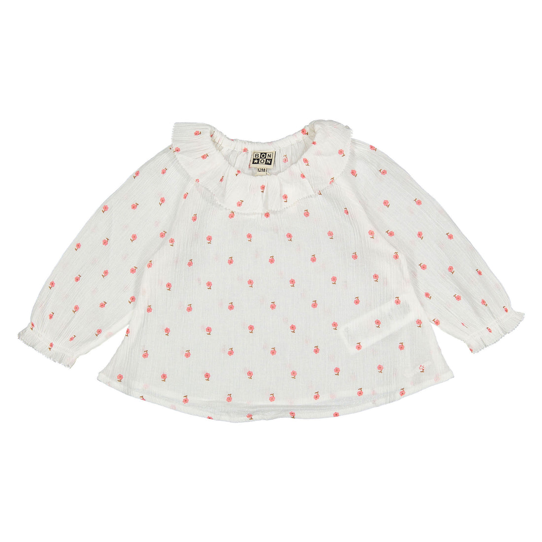 Bonton Ecru Solane Baby Blouse