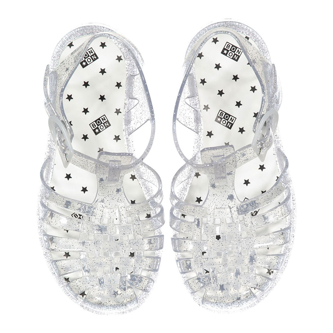 Bonton Heather Grey Jellyfish Sandals
