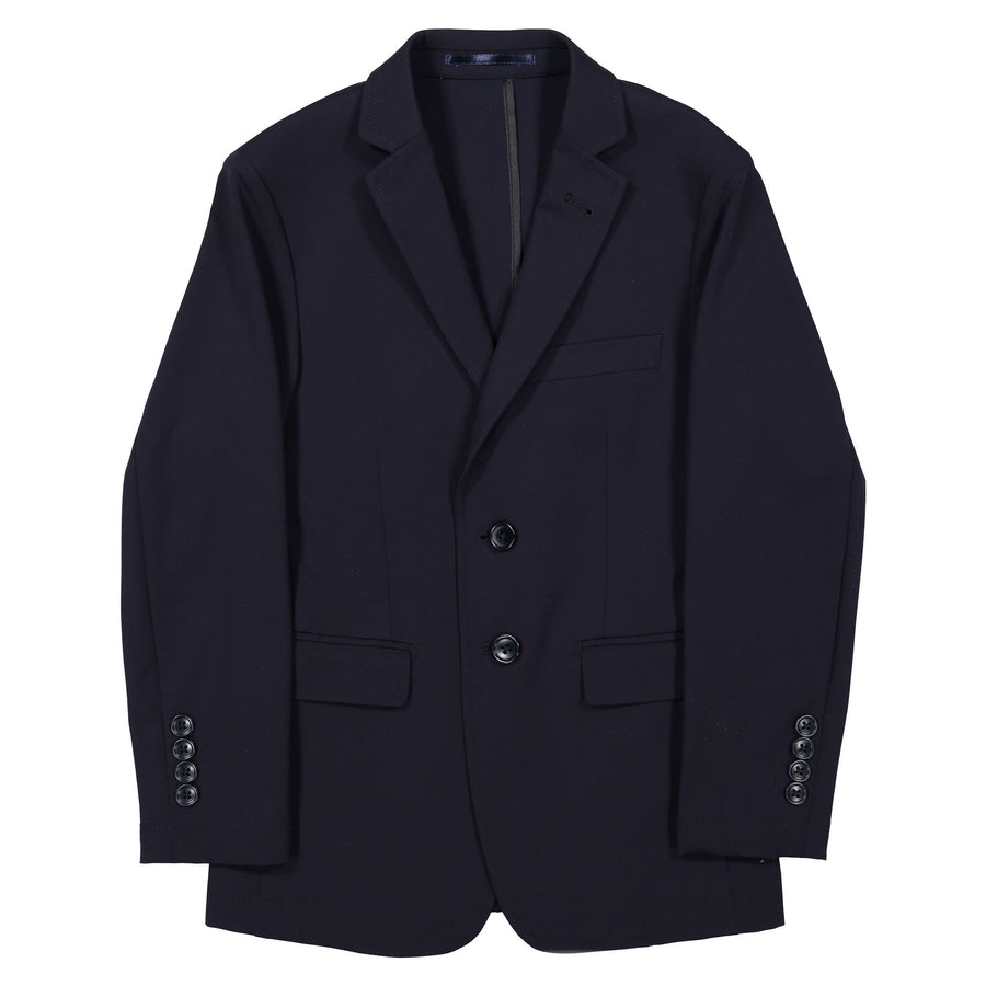 Boys and Arrows Navy Slim Fit Jersey Jacket