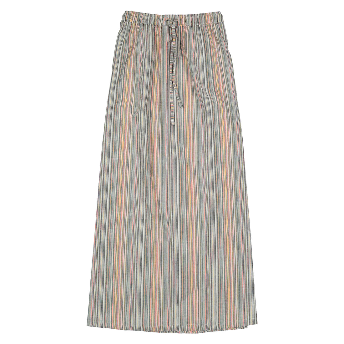 Ladida WKND Multi Pinstriped Maxi Skirt pinstripedmaxiskirt