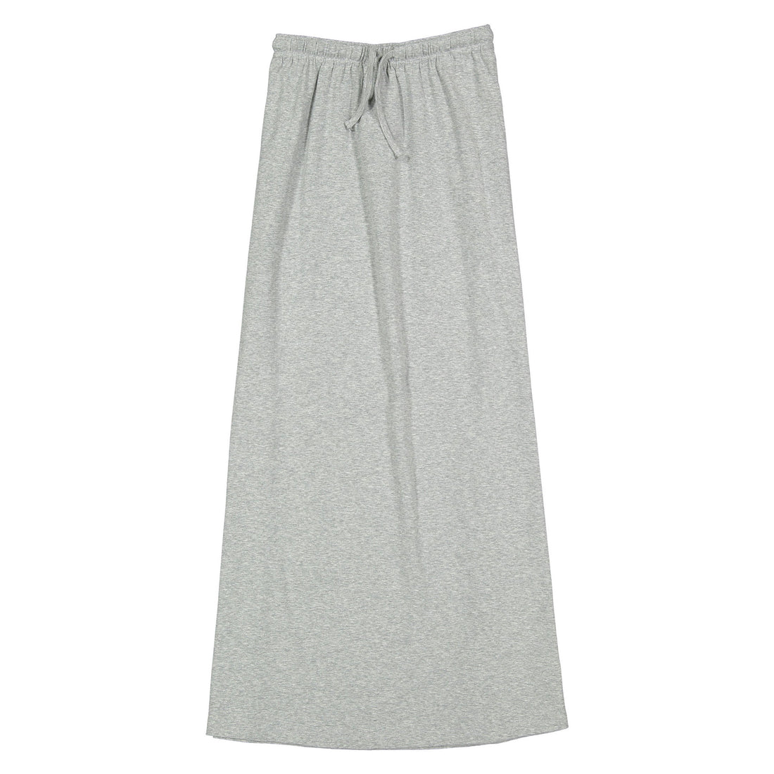 Ladida WKND Heather Grey Drawstring Maxi Skirt