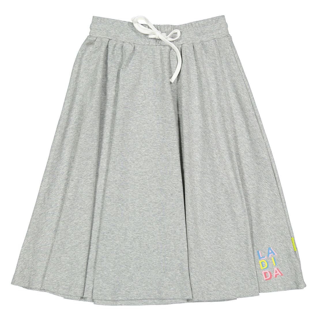 Ladida WKND Heather Grey Logo Skirt