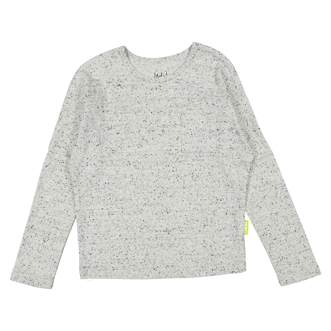 Ladida WKND Light Grey Speckled Tee