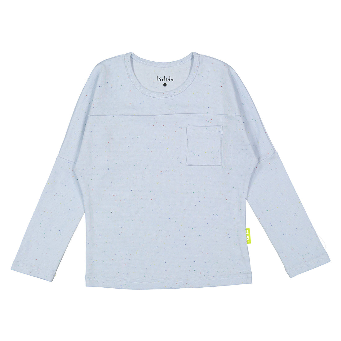 Ladida WKND Light Blue Speckled Tee