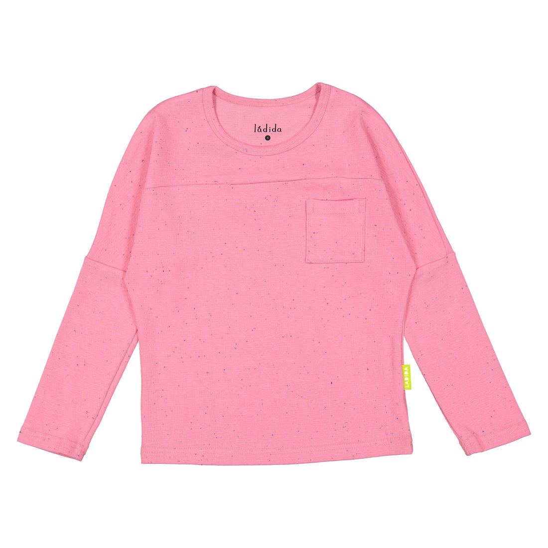 Ladida WKND Pink Speckled Tee