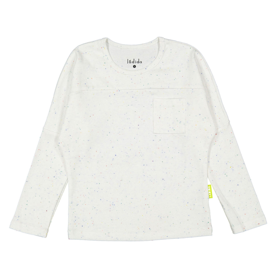 Ladida WKND White Speckled Tee