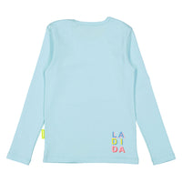 Ladida WKND Blue Logo Tee