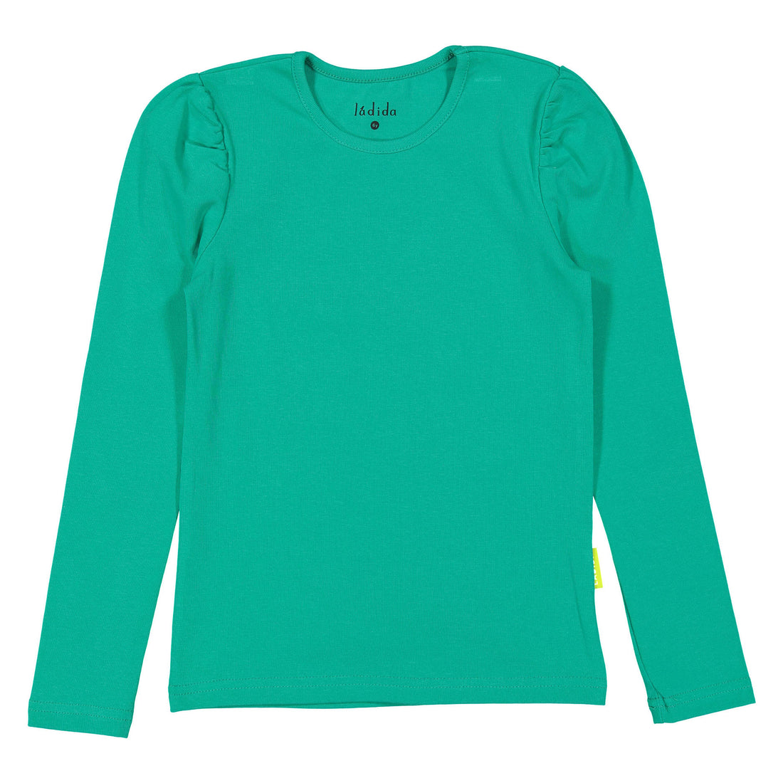 Ladida WKND Green Puff Sleeve Tee