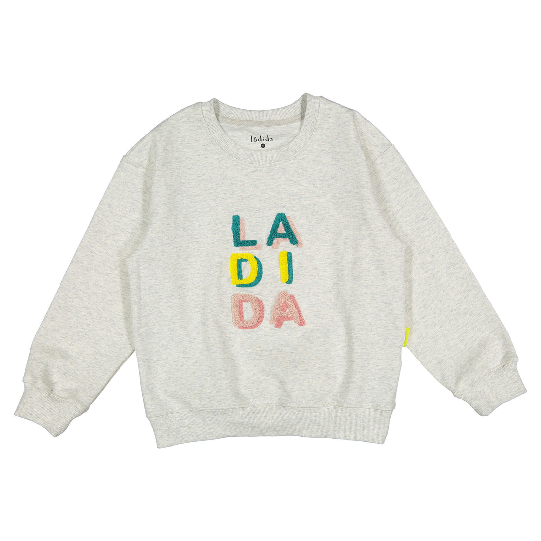 Ladida WKND Heathered Oatmeal Logo Sweatshirt