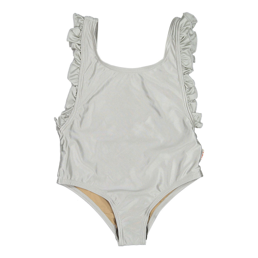 Tiny Cottons Silver Metallic Swimsuit