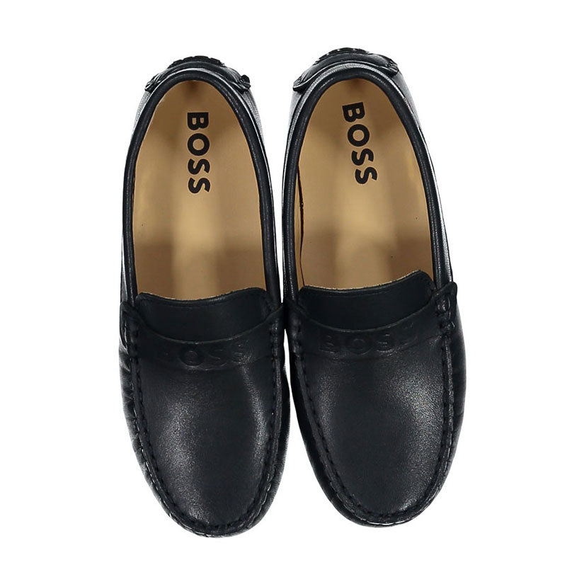 Hugo Boss Navy Moccasin