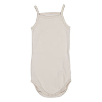 Bene Bene Pale Pink Baby Organic Scallop Spaghetti Bodysuit