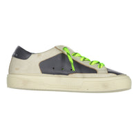 Golden Goose White/Dark Blue May Nappa Sneaker