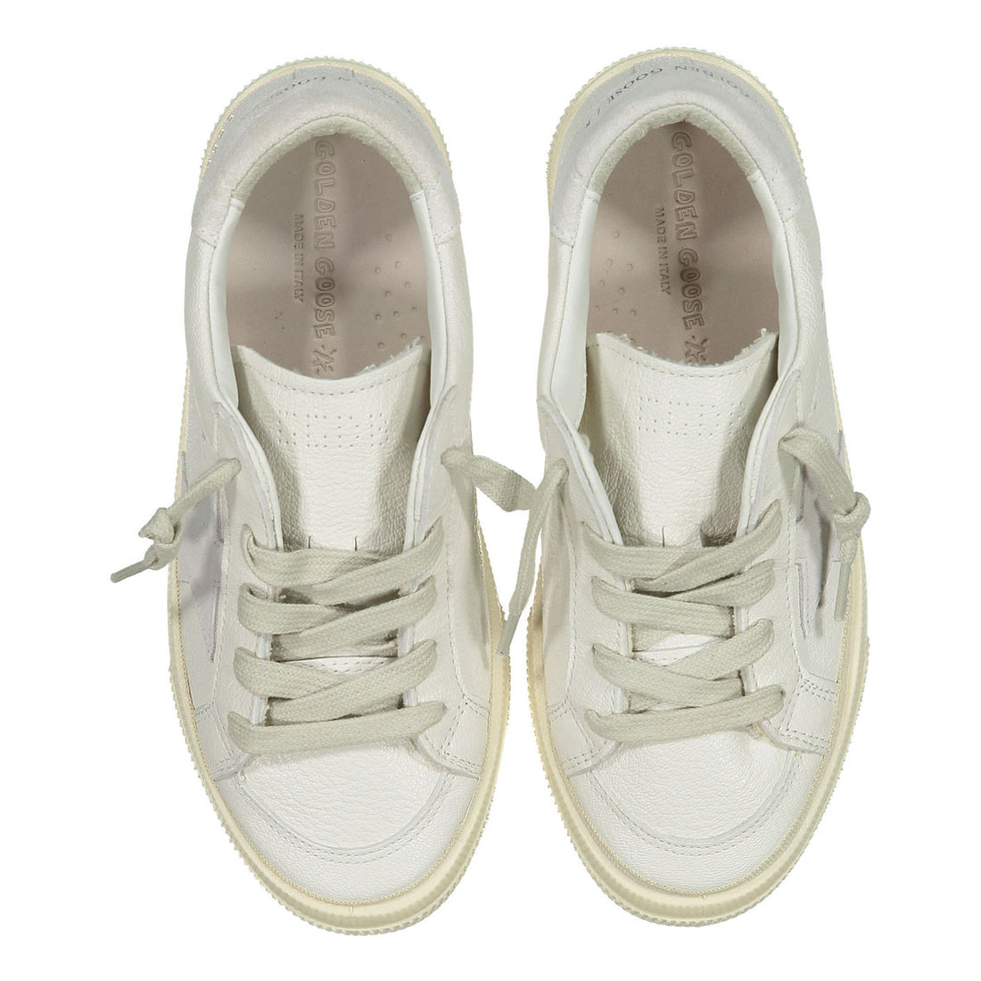 Golden Goose Off White May Nappa Sneaker