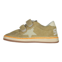 Golden Goose Sand/Cream/White Ballstar Strap Sneaker