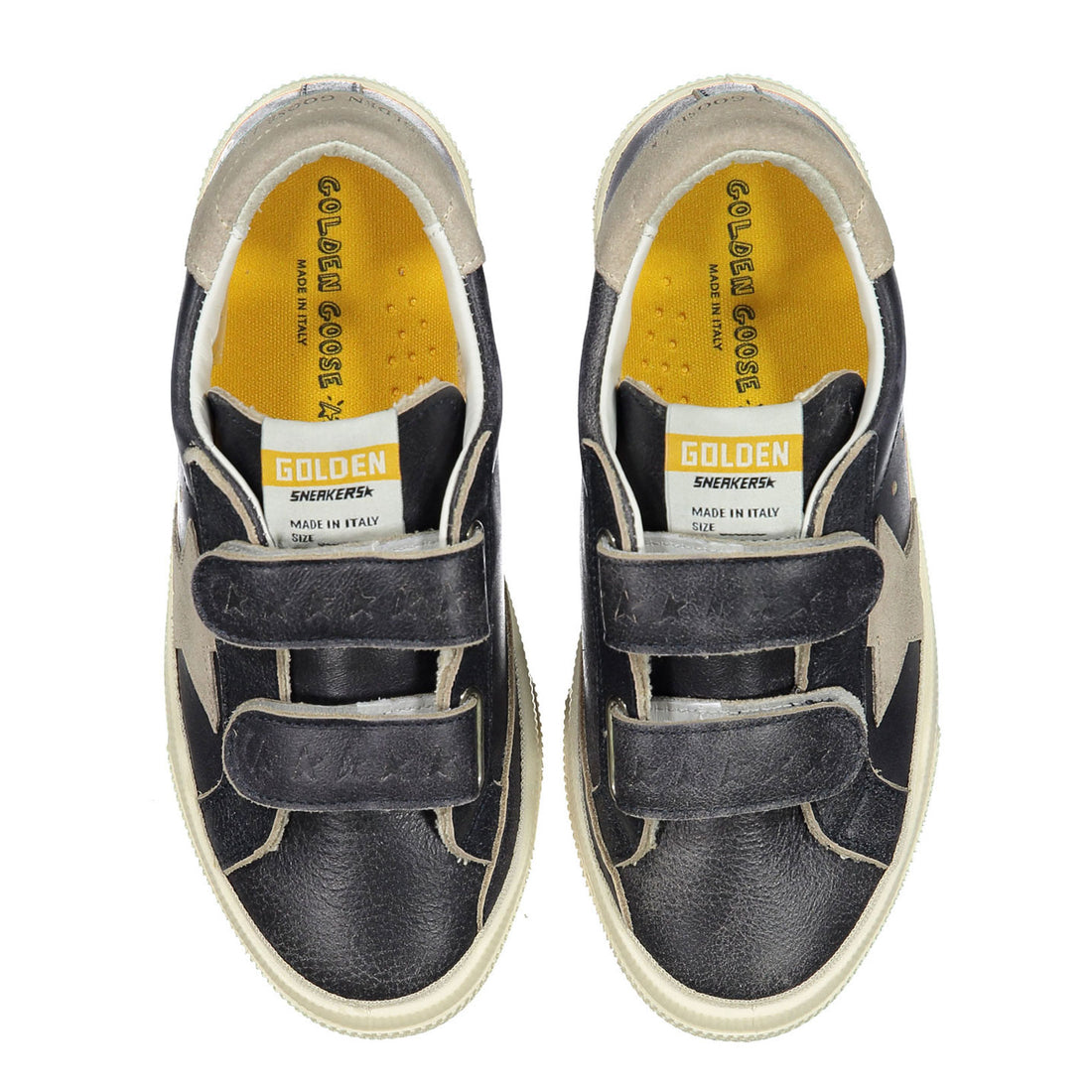Golden Goose Dark Blue/Beige May School Sneaker