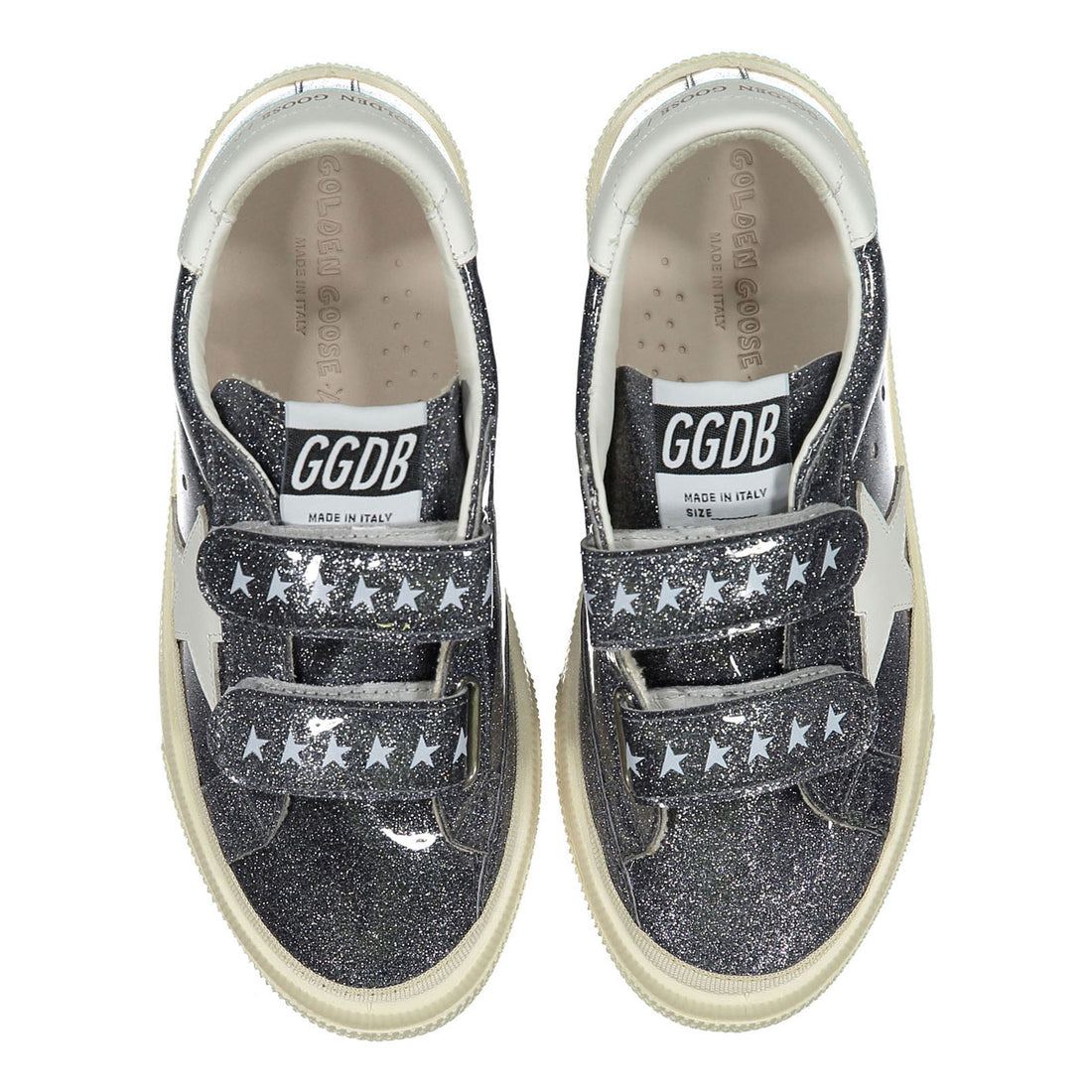 Golden Goose Antracite/White May School Sneaker
