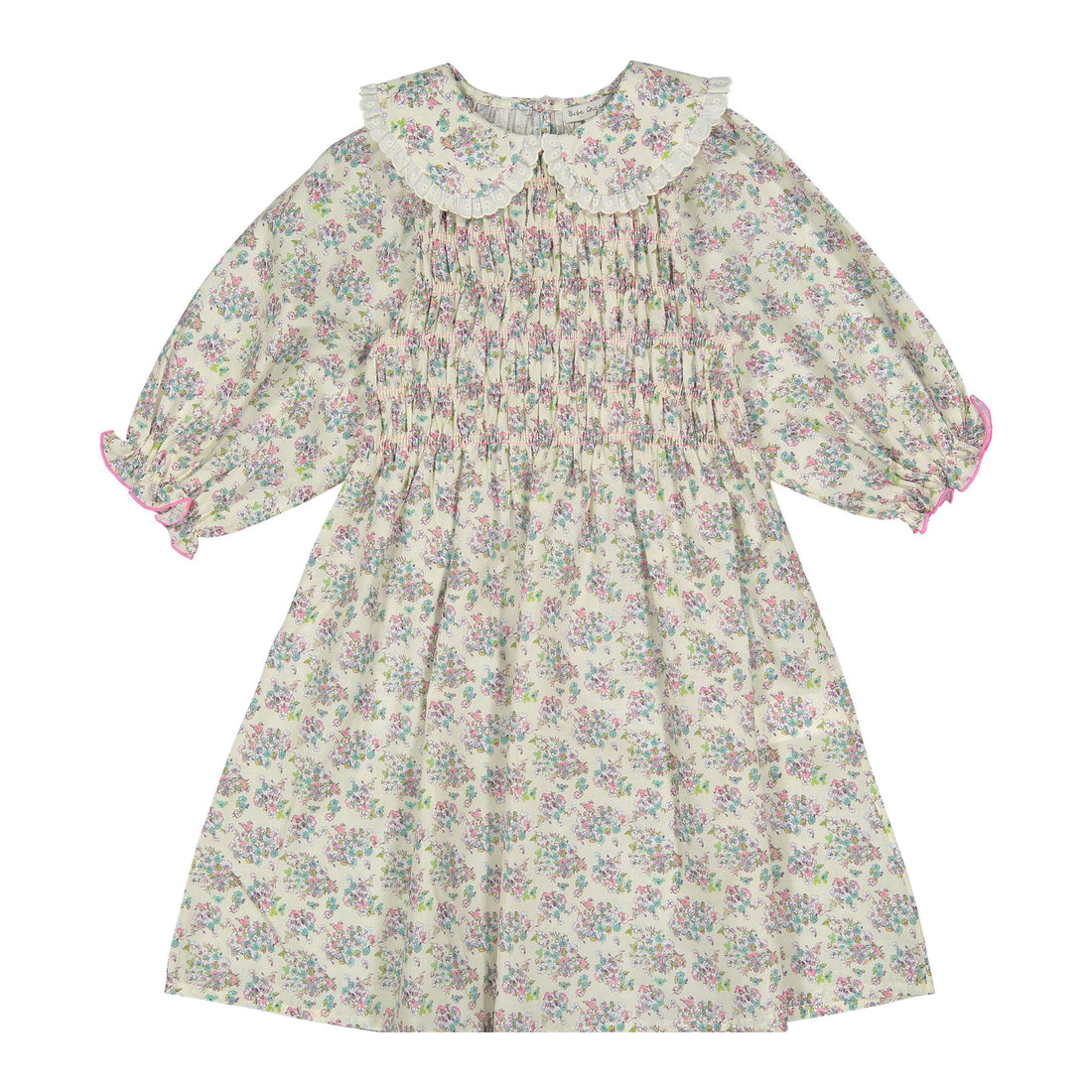 Bebe Organic Fleur Ruby 3/4 Sleeves Dress