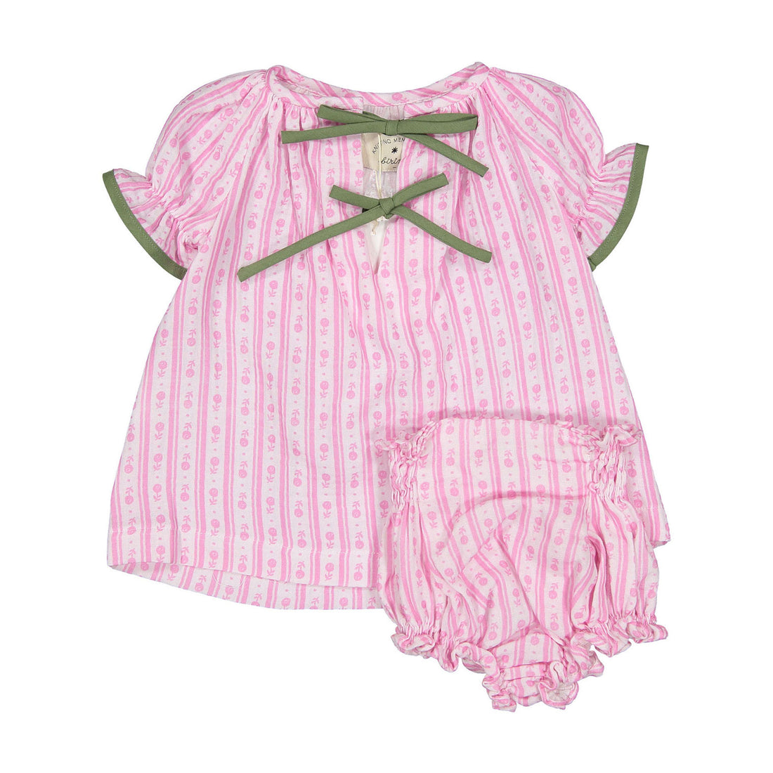 Birinit Bares Blouse and Bloomer Set