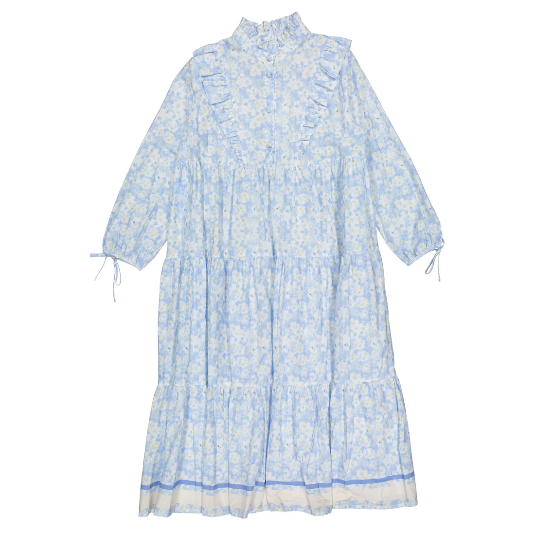 Philosophy Blue All Over Printed Dress