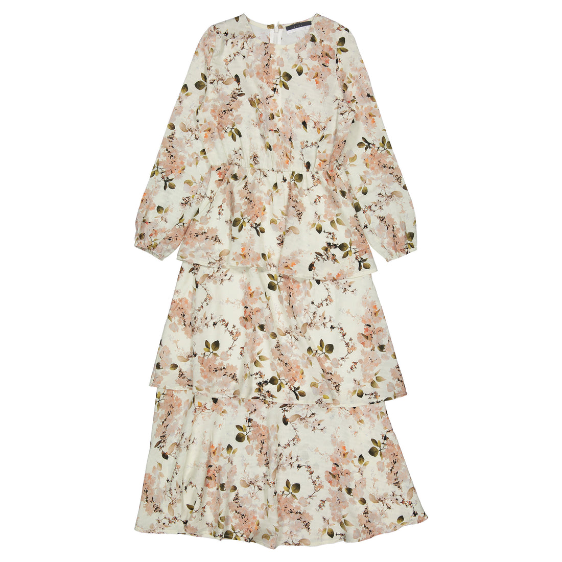 ROWE Mauve Floral Ruffle Set