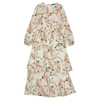 ROWE Mauve Floral Ruffle Set