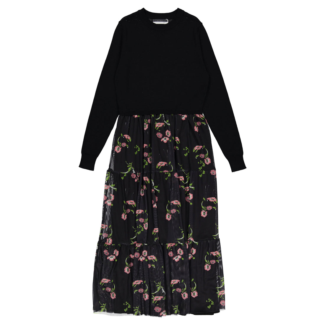 ROWE Black Floral Dress