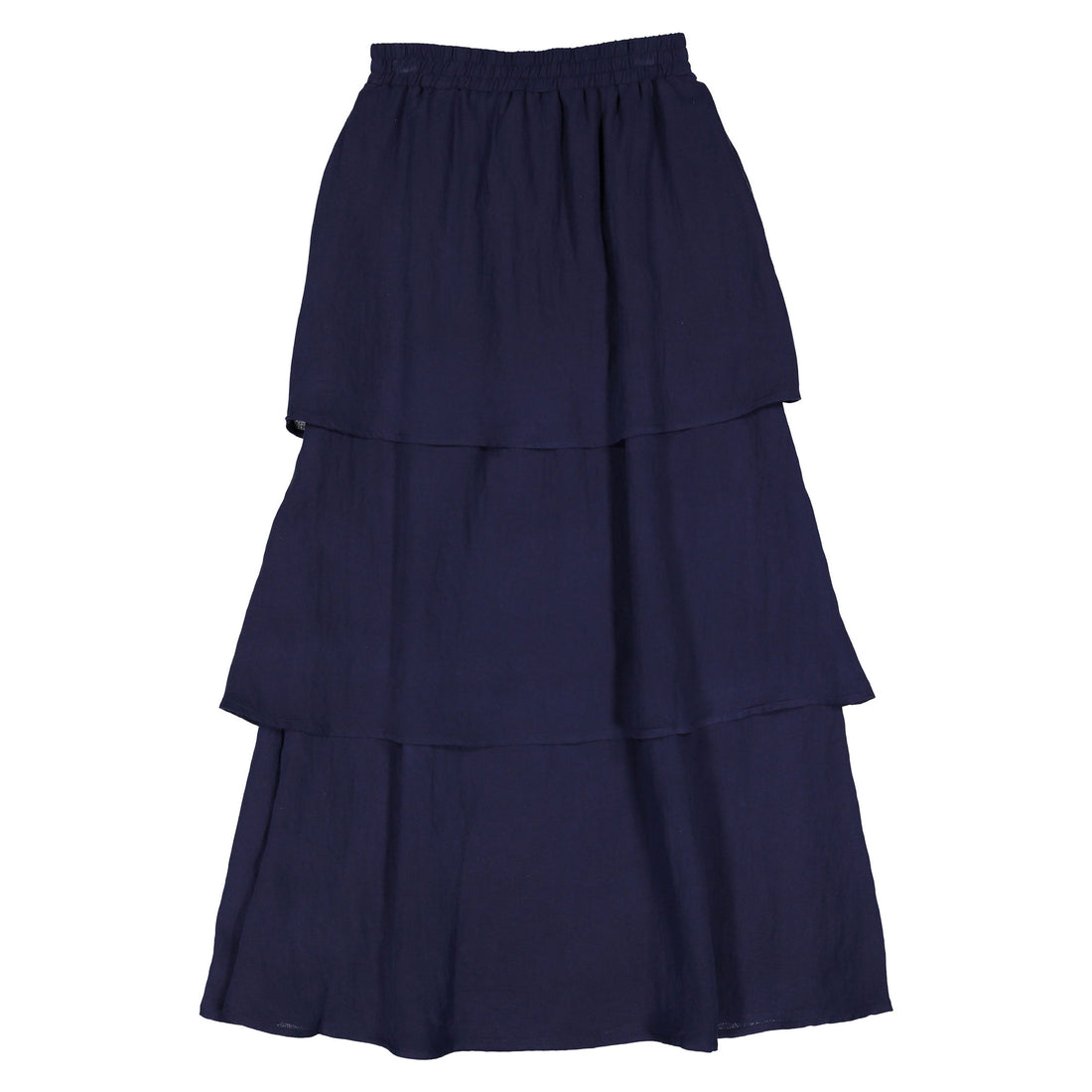 ROWE Navy Layered Skirt