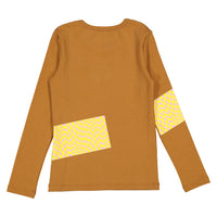 Ladida WKND Brown Patch Tee