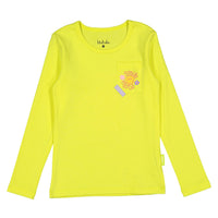 Ladida WKND Yellow Patch Tee