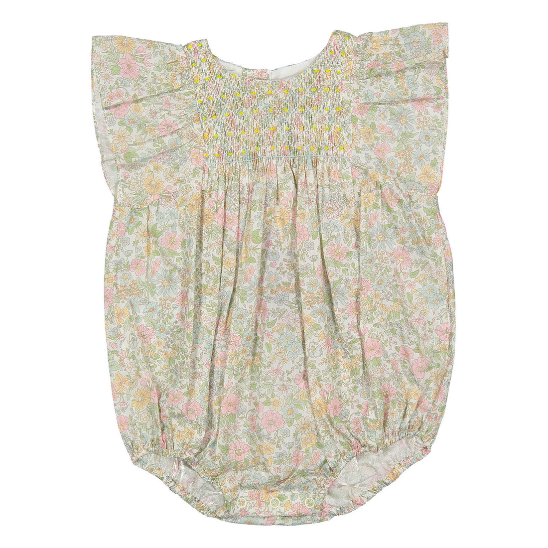 Bonpoint Pink Edelili Romper