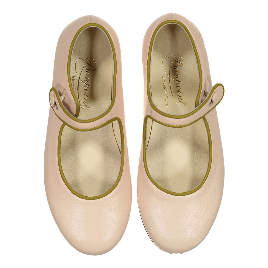 Bonpoint Powder Pink Ella Mary Janes