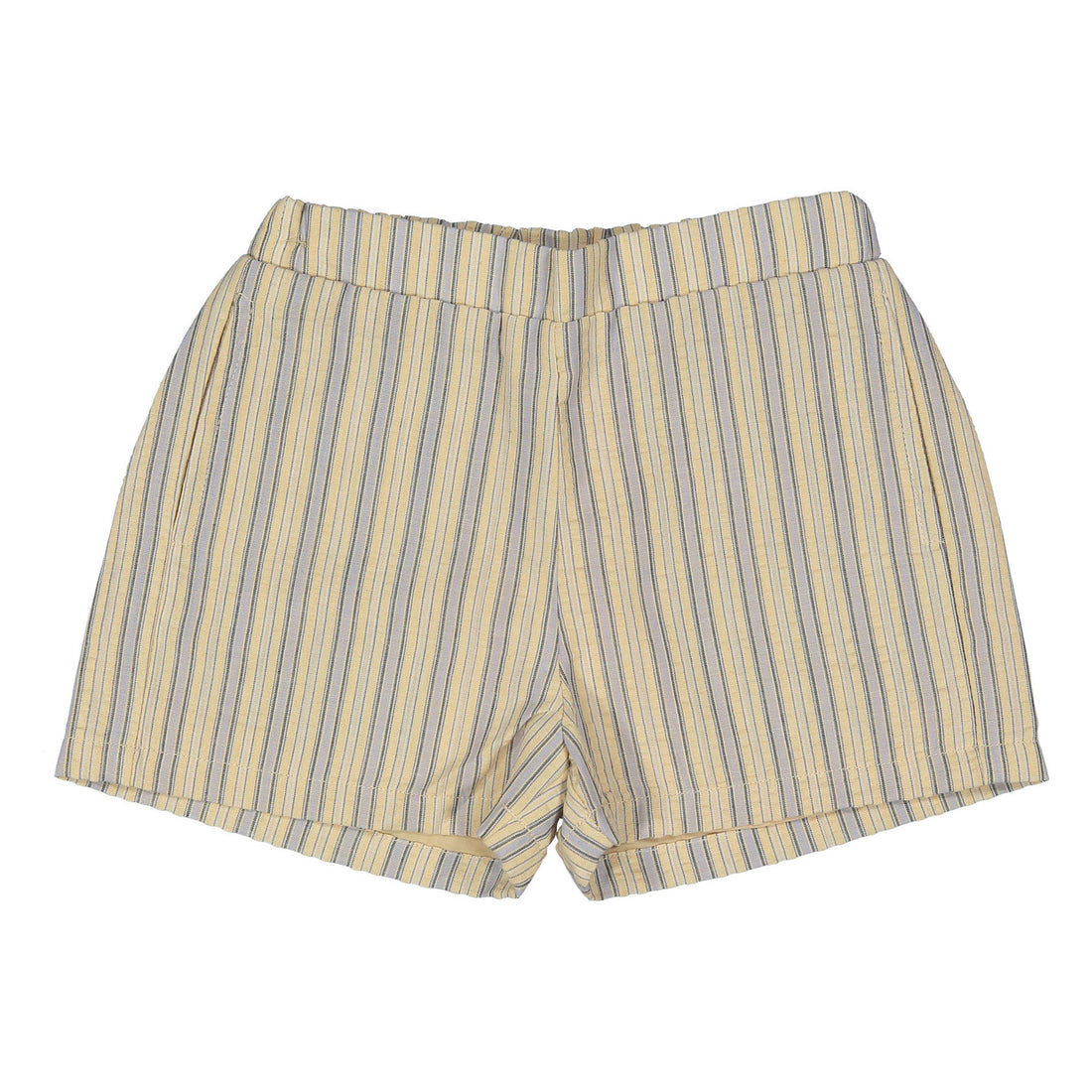 1984 Beige Pinstripe Shorts