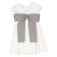Unlabel White Jacquard Gust Dress