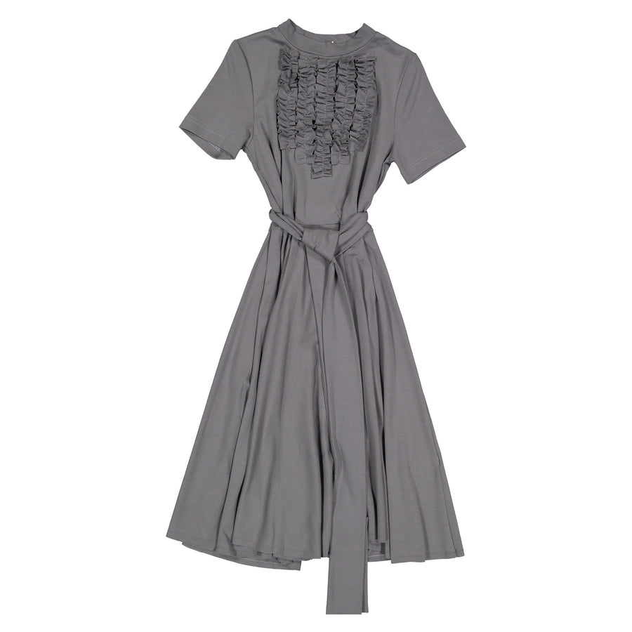 Unlabel Grey Fuzz Dress