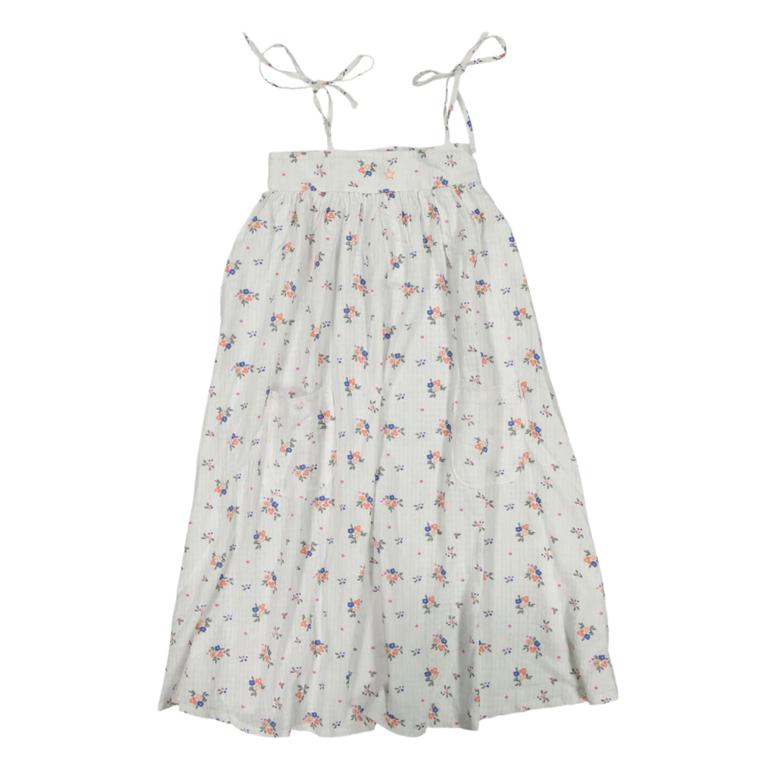 Tocoto Vintage Pink Flower Print Long Dress