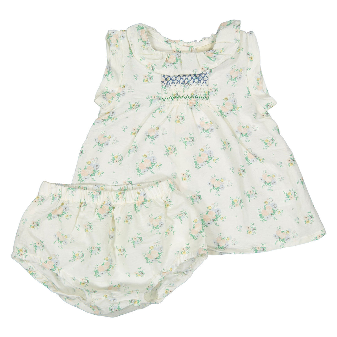 L by Ladida Floral Smocked Set